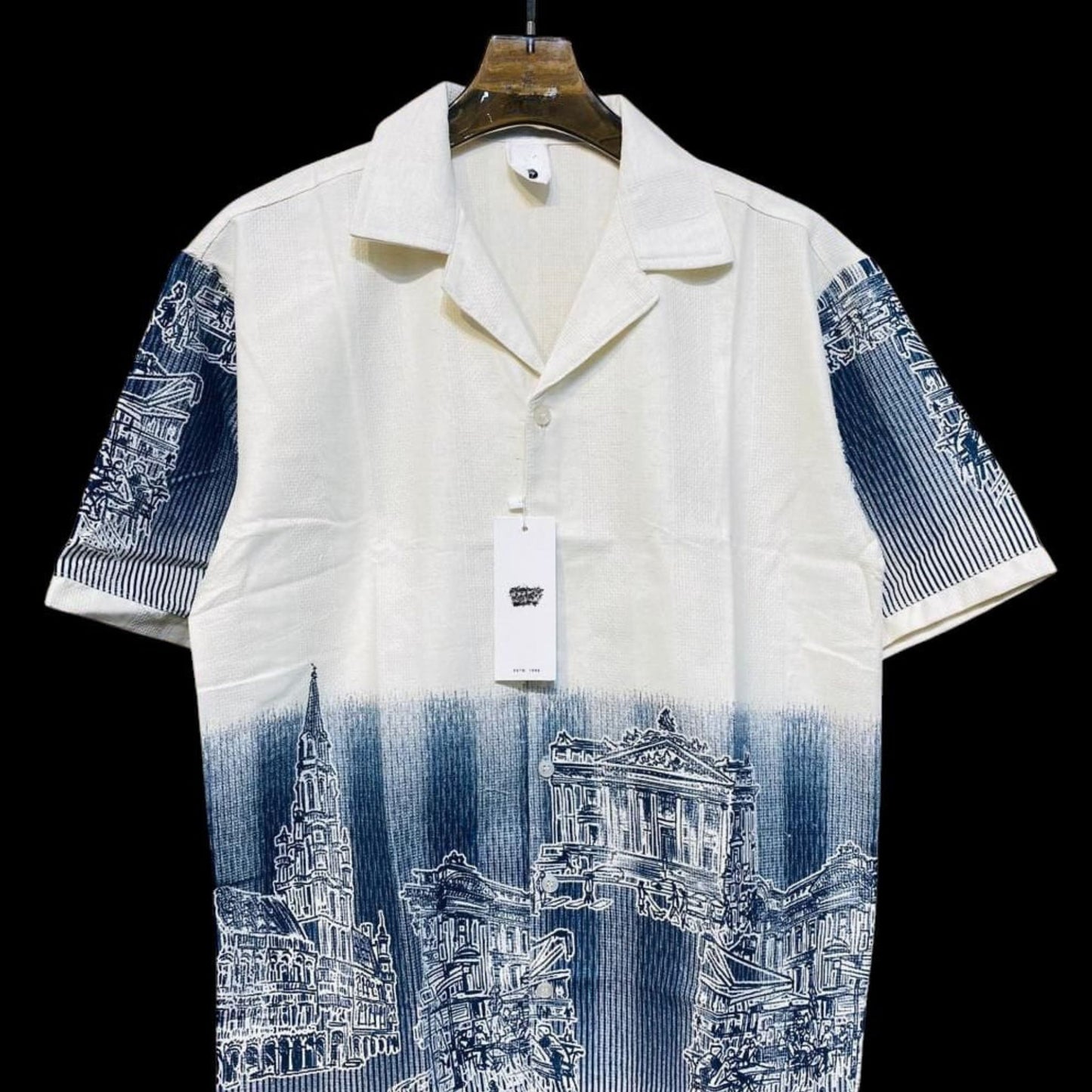 Off Shoulder Collar Style Shirt