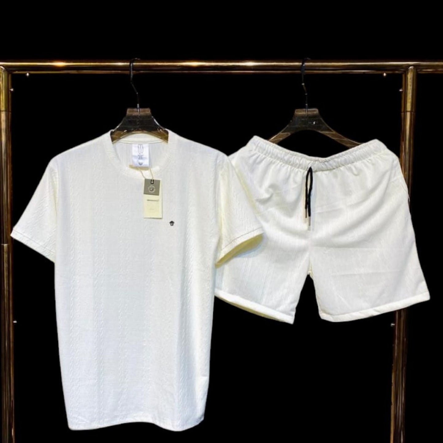 Half Shirt With Nikker Combo Set