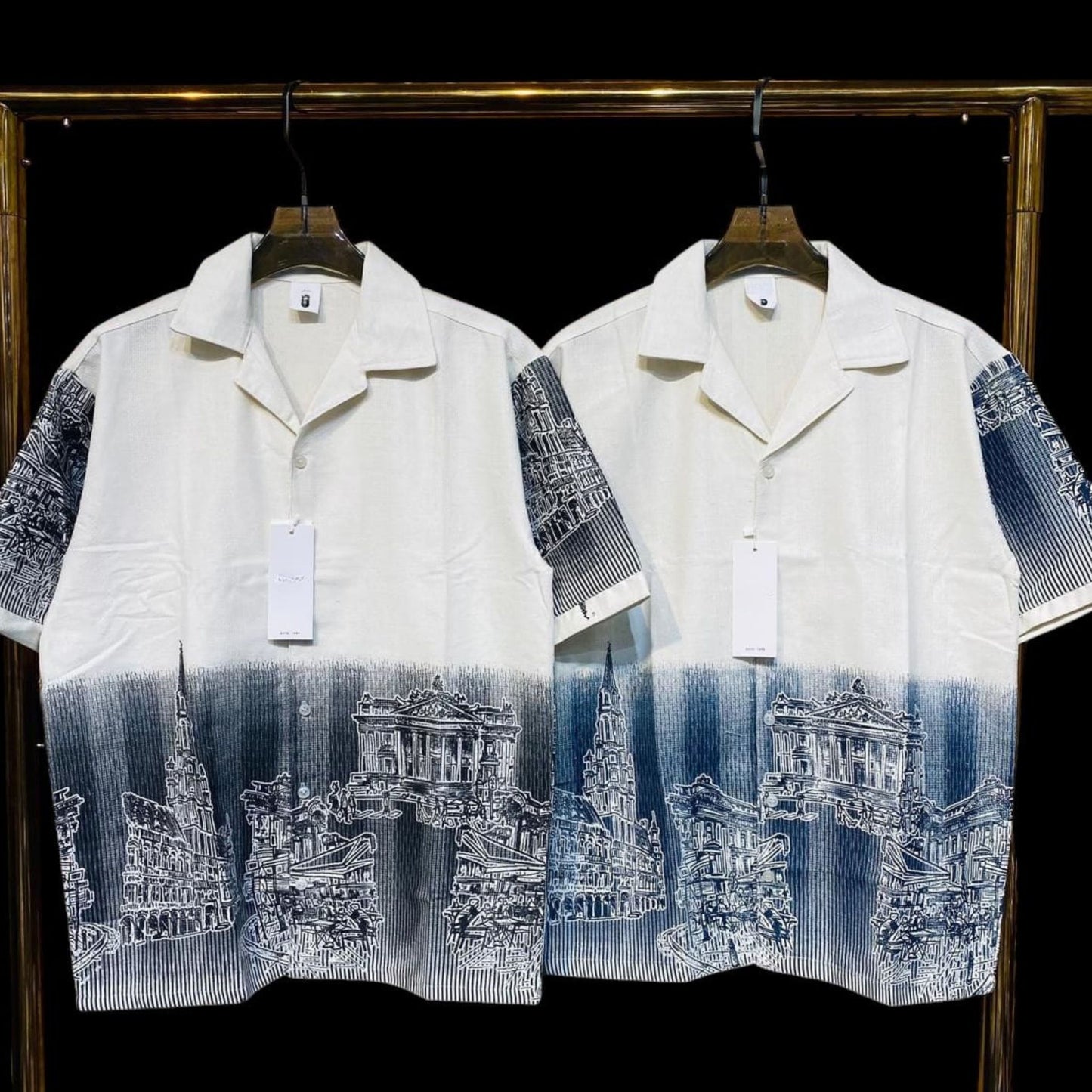 Off Shoulder Collar Style Shirt